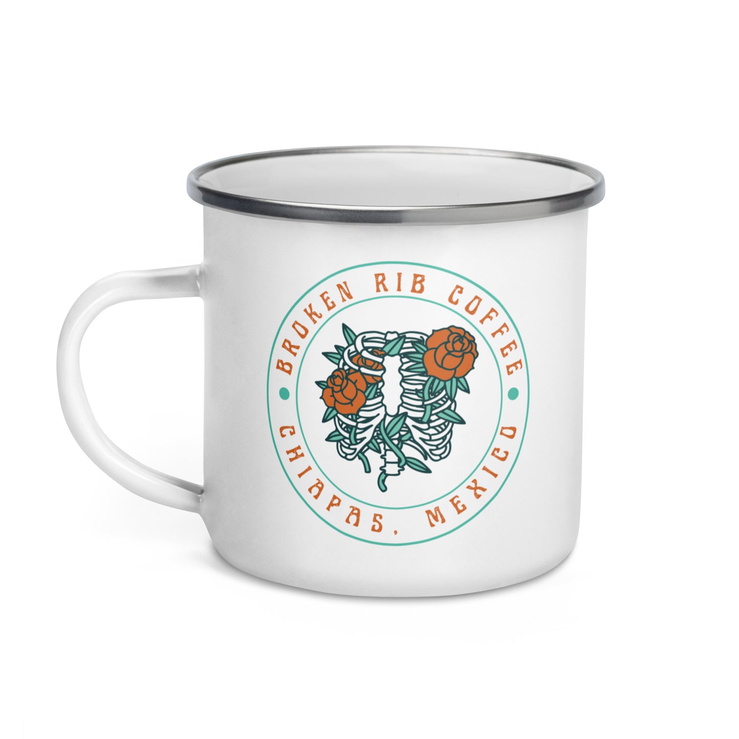 Broken Rib Origins Enamel Mug