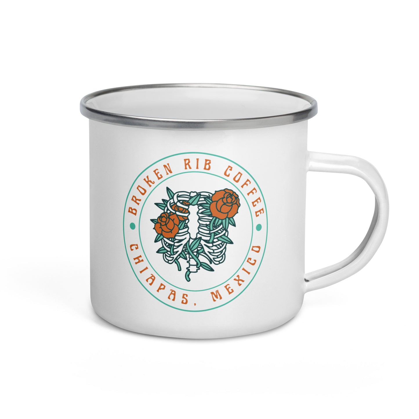 Broken Rib Origins Enamel Mug
